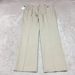 Adidas Golf Pants Men’s Pockets Tan Size 36x32 NWT